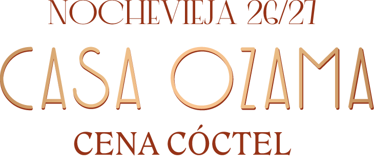 Casa Ozama · Nochevieja 26/27 · Cena cóctel